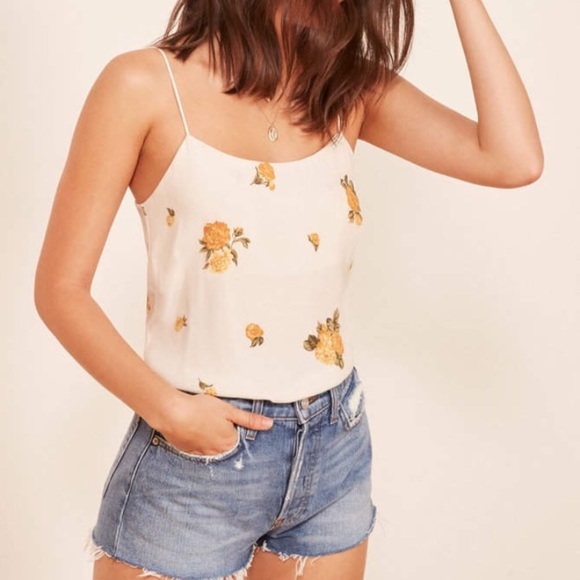 Reformation Tops - NWT reformation Atticus tank top floral print